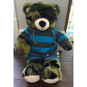 Build-a-bear camo bear shorts‎ outfit